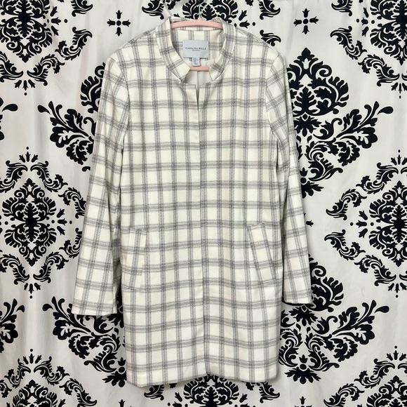 Carolina Belle Montreal Checkered Coat - Picture 6 of 6